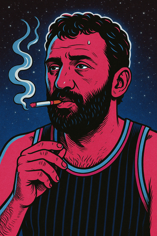 Vlade Divac Smoking