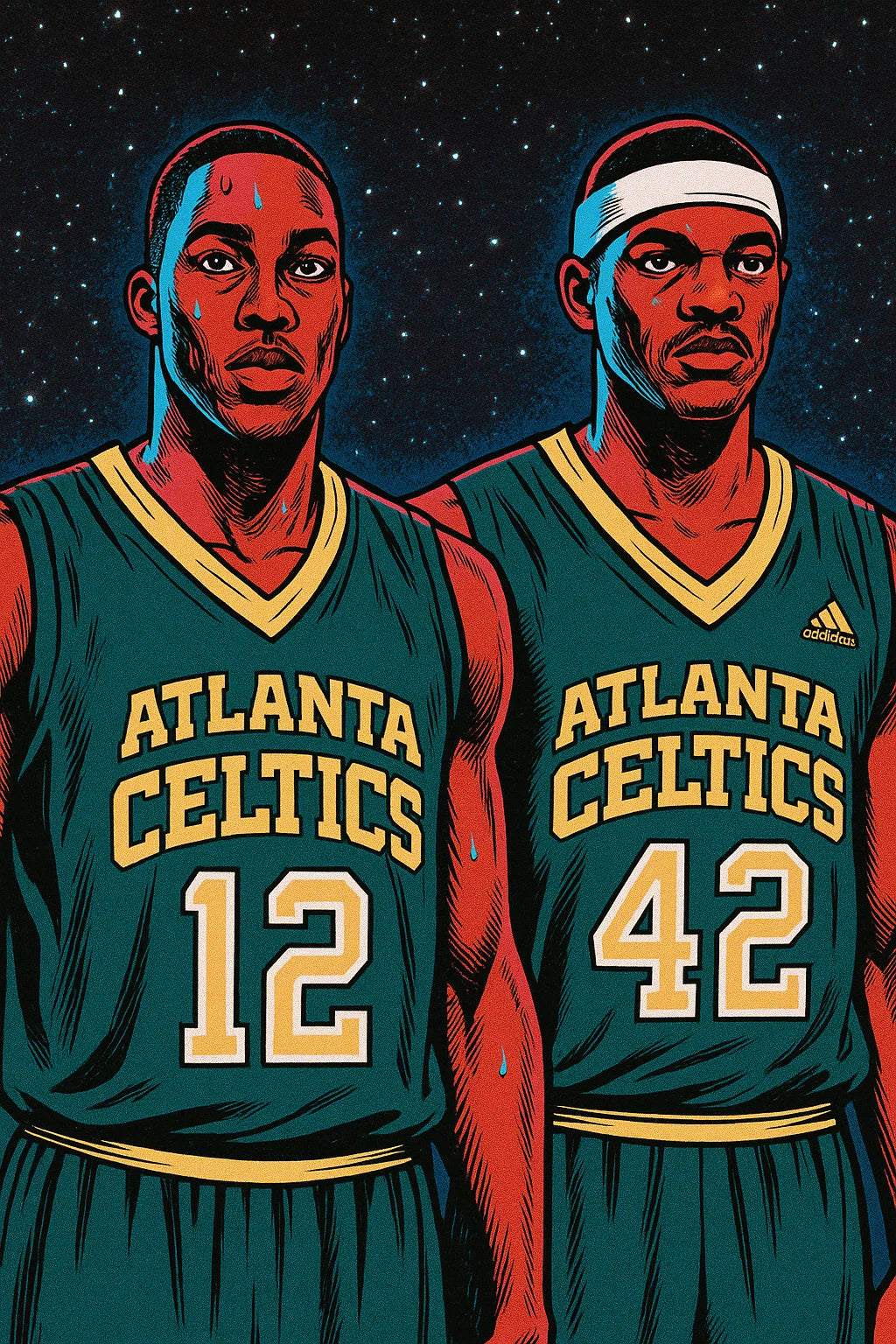 Dwight Howard and Josh Smith - Atlanta celtics