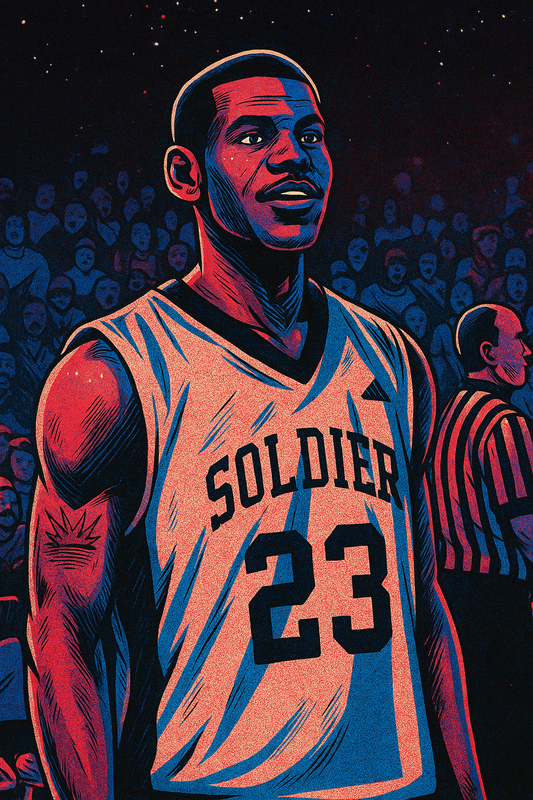 LeBron James - 2001 Oakland Soilders