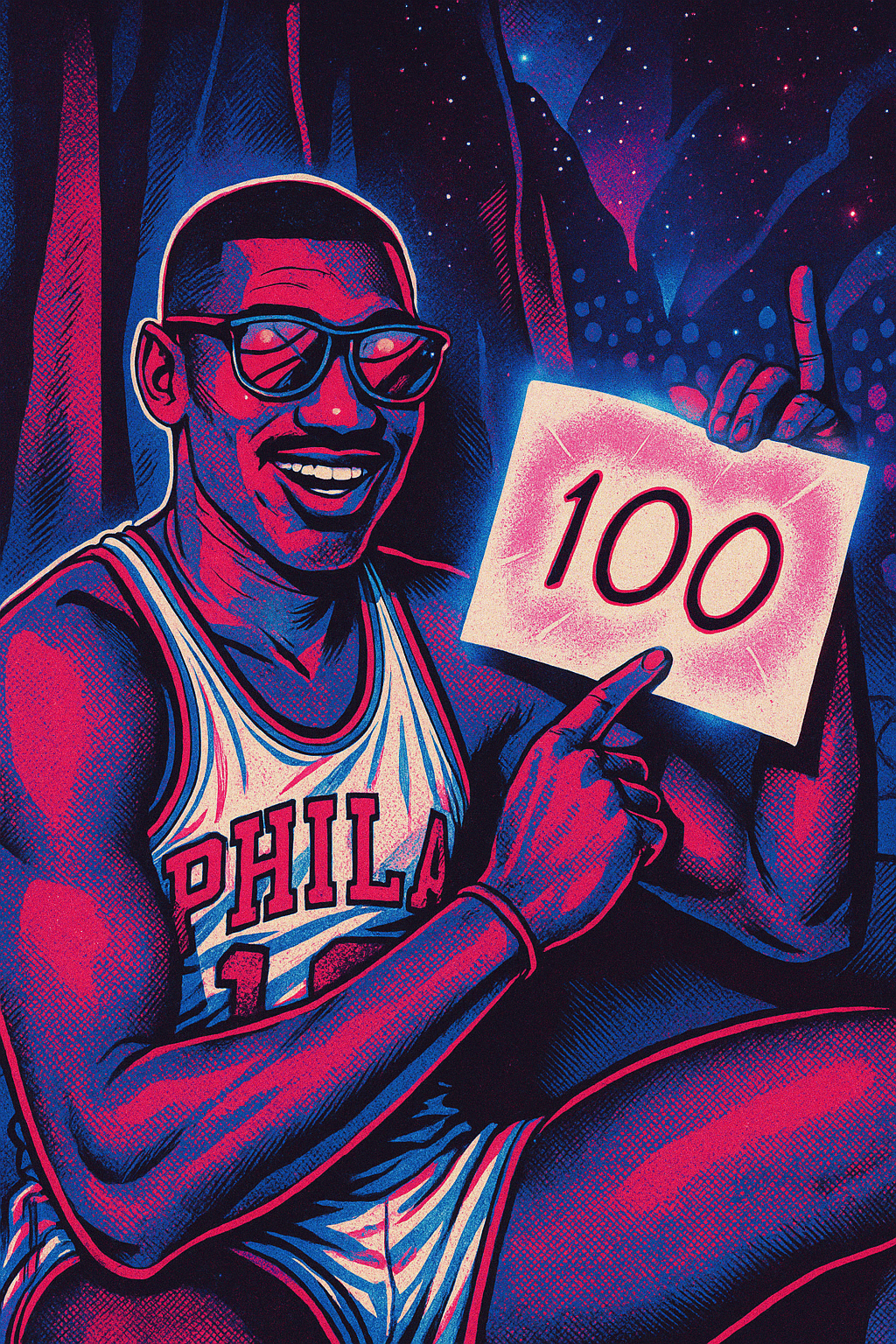 Wilt Chamberlain 100