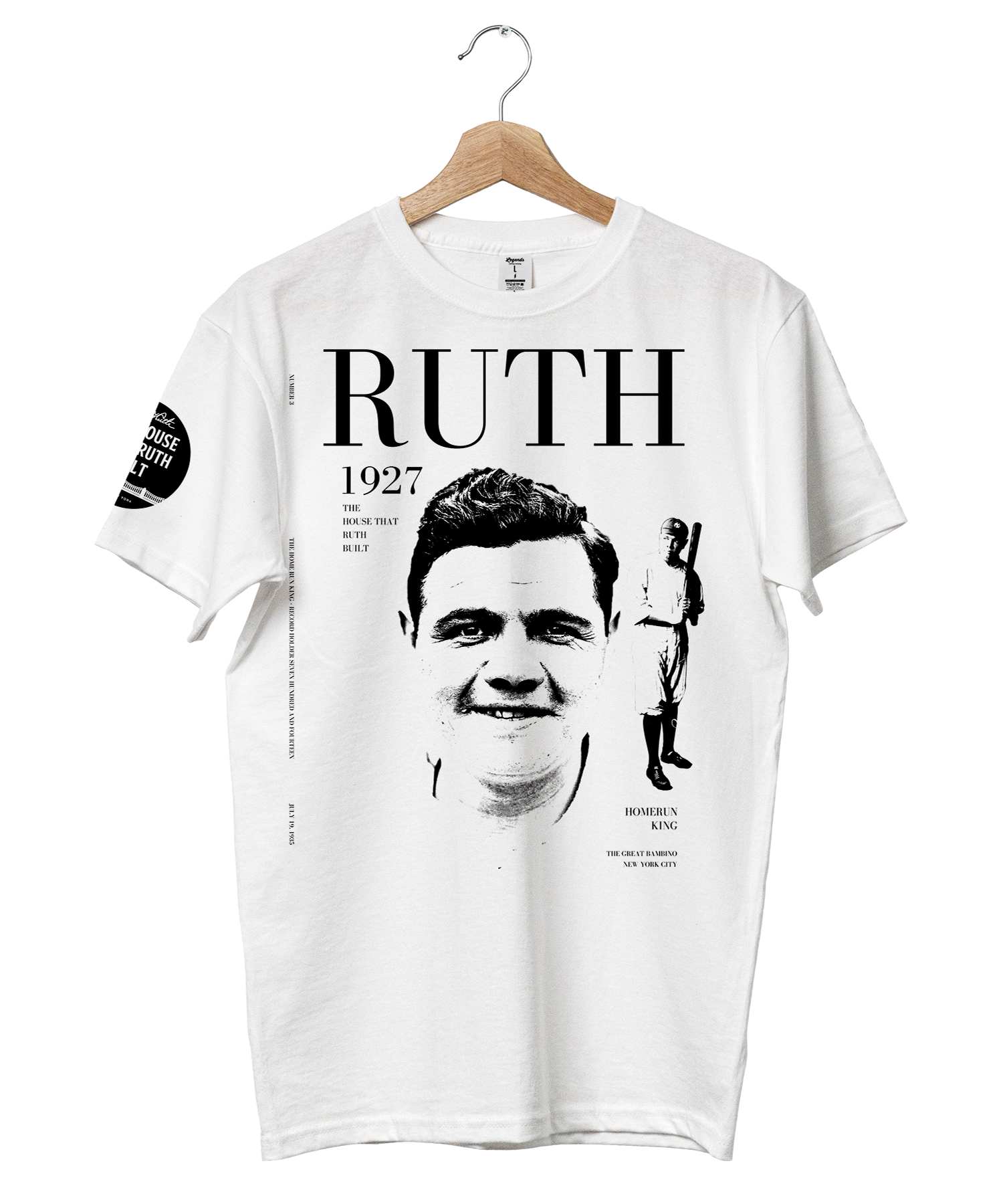 Legends Merchandise The Great Bambino T Shirt | Legends Clothing – Legends Clothing Co.